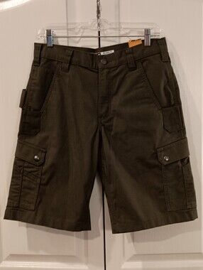 NWT Carhartt Men's Olive Cargo Shorts